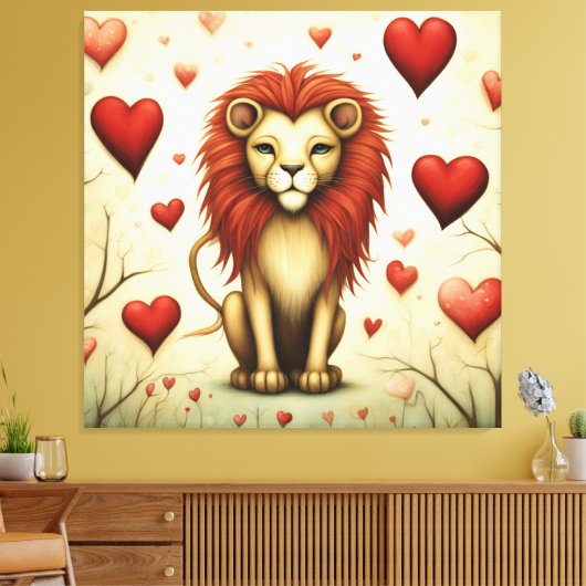 LIEBE 2 LEINWANDDRUCK (Insitu (Wohnzimmer))