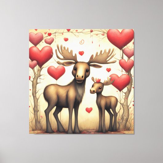 LIEBE 2 LEINWANDDRUCK (Vorderseite)