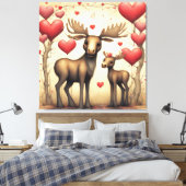 LIEBE 2 LEINWANDDRUCK (Insitu (Schlafzimmer))