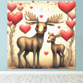 LIEBE 2 LEINWANDDRUCK (Insitu (Holzboden))