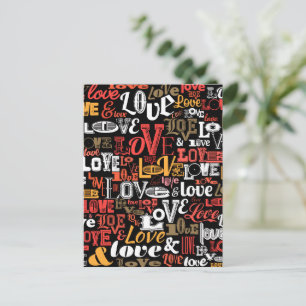 Liebe 2 postkarte