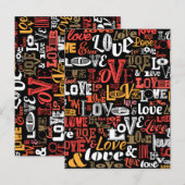 Liebe 2 postkarte (Vorne/Hinten)