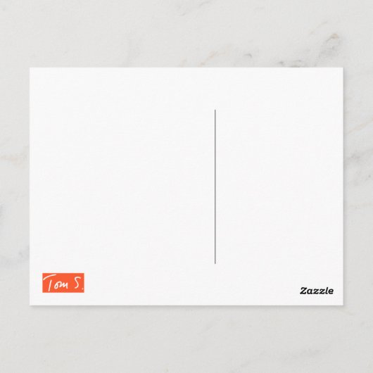 LIEBE 2 POSTKARTE (Rückseite)