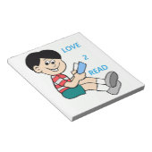 LIEBE 2 READ NOTIZBLOCK (angewinkelt)