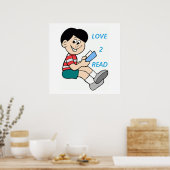 LIEBE 2 READ POSTER (Küche)
