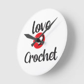 LIEBE 2 RUNDE WANDUHR (Winkel)