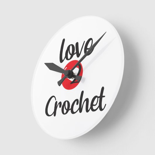 LIEBE 2 RUNDE WANDUHR (Winkel)