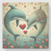 LIEBE 2 STEINUNTERSETZER (Vorderseite)