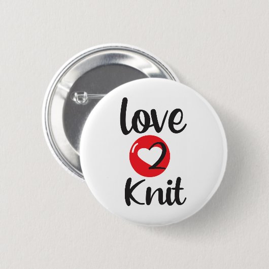LIEBE 2 STRICK BUTTON (Vorne & Hinten)