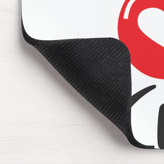 LIEBE 2 STRICK MOUSEPAD (Ecke)