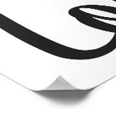 LIEBE 2 STRICK POSTER (Ecke)