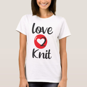 LIEBE 2 STRICK T-Shirt