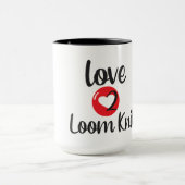LIEBE 2 STRICK TASSE (Zentrum)