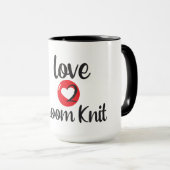 LIEBE 2 STRICK TASSE (VorderseiteRechts)