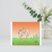 Liebe 2B Postkarte (Stehend Vorderseite)