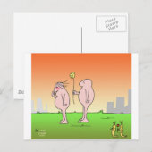 Liebe 2B Postkarte (Vorne/Hinten)