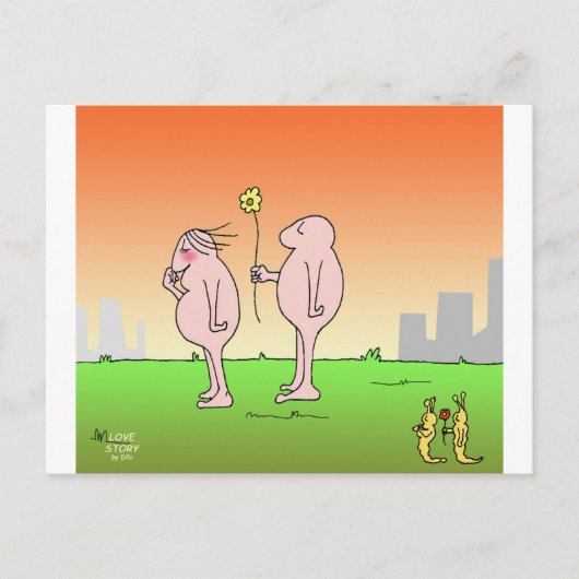 Liebe 2B Postkarte (Vorderseite)