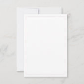 LIEBE 3.5x5 Flachkarte Karte (Rückseite)