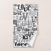 LIEBE 3 BADHANDTUCH SET (Handtuch)