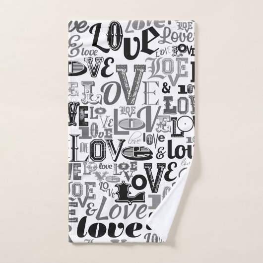 LIEBE 3 BADHANDTUCH SET (Handtuch)