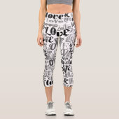LIEBE 3 CAPRI LEGGINGS (Vorderseite)