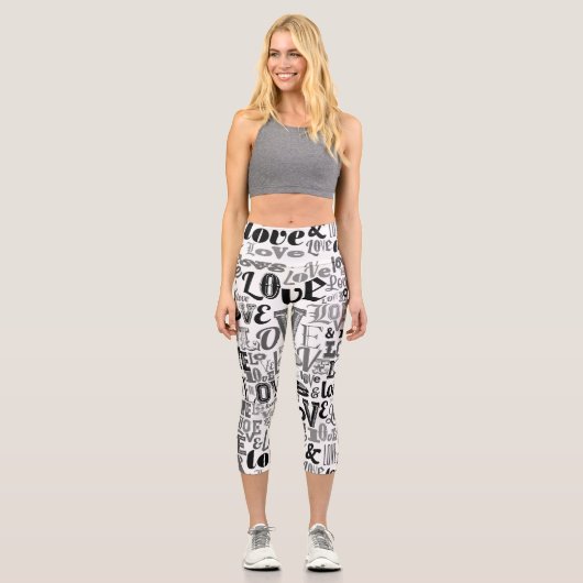 LIEBE 3 CAPRI LEGGINGS (Vorderseite)