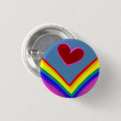 Liebe 3 cm Abzeichen Button (Vorne & Hinten)