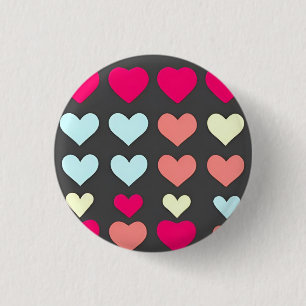 Liebe 3 cm Abzeichen Button