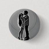 Liebe 3 cm Abzeichen Button (Vorderseite)