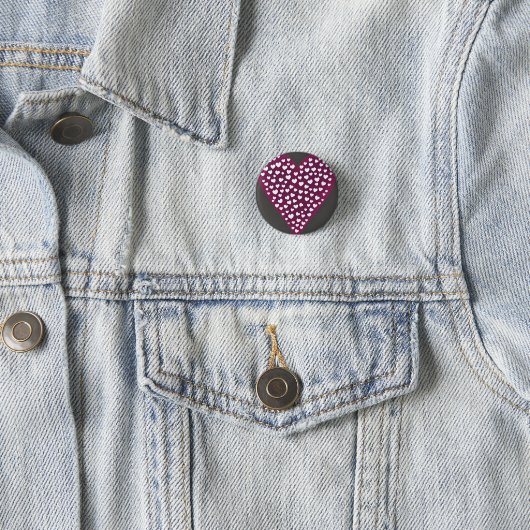 Liebe 3 cm Abzeichen Button (Beispiel)