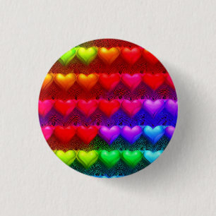 Liebe 3 cm Abzeichen Button