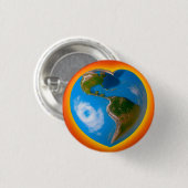 Liebe 3 cm Abzeichen Button (Vorne & Hinten)