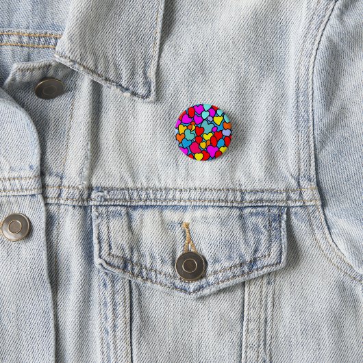 Liebe 3 cm Abzeichen Button (Beispiel)