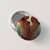 Liebe 3 cm Abzeichen Button (Vorne & Hinten)
