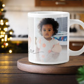 LIEBE 3 FOTOS Jumbo-Tasse