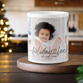 LIEBE 3 FOTOS Jumbo-Tasse