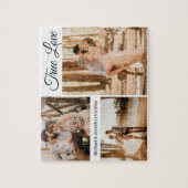 Liebe, 3 Fotos sammeln Hochzeitsvalente Puzzle (Vertikal)