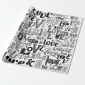 LIEBE 3 GESCHENKPAPIER (Ungerollt)