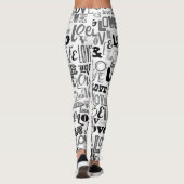 LIEBE 3 LEGGINGS (Rückseite)