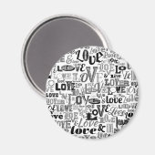 LIEBE 3 MAGNET (Vorderseite/Rückseite)