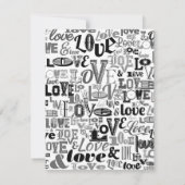 LIEBE 3 MITTEILUNGSKARTE (Rückseite)