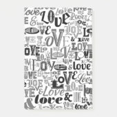 LIEBE 3 POST-IT KLEBEZETTEL (Vorderseite)