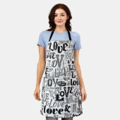 LIEBE 3 SCHÜRZE (Getragen)