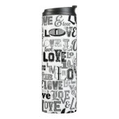 LIEBE 3 THERMOSBECHER (Nach links gedreht)