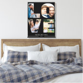 Liebe 4 Foto Einfache moderne personalisierte Gesc Leinwanddruck (Insitu (Schlafzimmer))