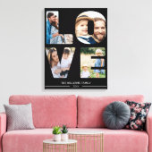 Liebe 4 Foto Einfache moderne personalisierte Gesc Leinwanddruck (Insitu (Wohnzimmer))