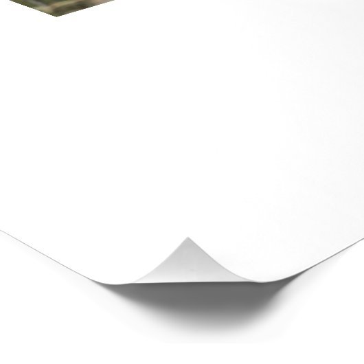 Liebe 4 Foto Modernes personalisiertes Geschenk Poster (Ecke)