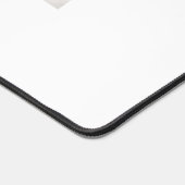 Liebe 4 Foto Modernes personalisiertes Geschenk Schreibtischunterlage (Ecke)