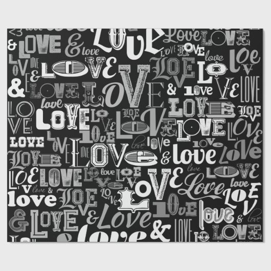 LIEBE 4 GESCHENKPAPIER (Flach)