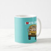 Liebe-4. Grad des Schulbus-I Kaffeetasse (VorderseiteRechts)